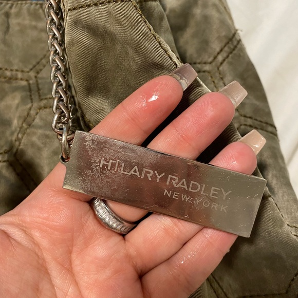 Hilary Radley khaki shoulder bag - Picture 2 of 4